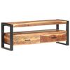 vidaXL sj&oacute;nvarpssk&aacute;pur 120x35x45 cm gegnheilum vi&eth; me&eth; hunangs&aacute;fer&eth;