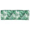vidaXL Púðasett á pall 2 pcs Laufmynstur 120 x 40 x 8 cm Oxford efni