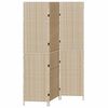 vidaXL Herbergaskiljari Drapplita&eth;ur 147 x 180 cm p&oacute;l&yacute;rattan
