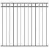 vidaXL Gir&eth;ingarelement ASSEN Gr&aacute;r 170 x 150 cm St&aacute;l