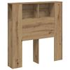 vidaXL h&ouml;fu&eth;gaflssk&aacute;pur Handverks eik 100x18,5x102,5 cm Hanna&eth;ur vi&eth;ur