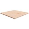 vidaXL Ferhyrnd Bor&eth;plata 80x80x2,5 cm &Oacute;me&eth;h&ouml;ndlu&eth; Gegnheil Eik