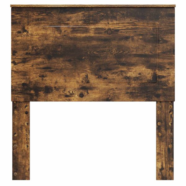 vidaXL H&ouml;f&eth;agafl Reyktur Eik Verkefnavi&eth;ur