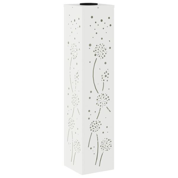 vidaXL S&oacute;lar LED st&iacute;gslj&oacute;s 2 pcs Hv&iacute;tt Kaldvalsa&eth;ur st&aacute;lar