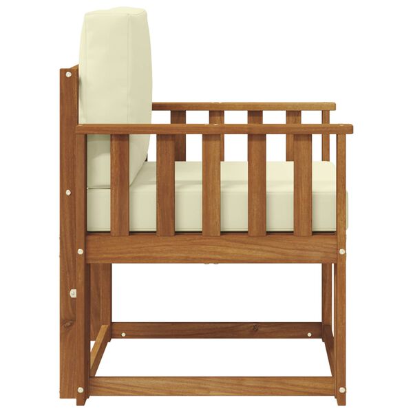 vidaXL &Uacute;tis&oacute;fi Solid Akas&iacute;uskei&eth; og P&oacute;lyester N&aacute;tt&uacute;rulegur