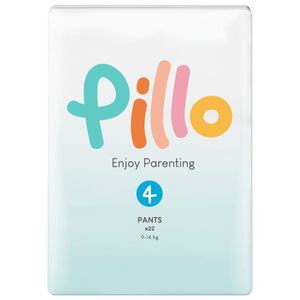 Pillo Bleyjubuxur 132 stk Stærð 4 (9-14 kg)