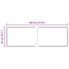 vidaXL Tepparenniband MARSA Sk&oacute;gargri&eth; 350 x 50 cm Polyester og PVC