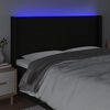vidaXL LED H&ouml;f&eth;agafl 183x16x118/128 cm Svart Efni