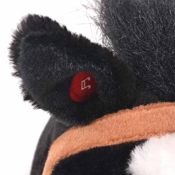 vidaXL Standandi leikfangahestur Pl&uacute;s Svart