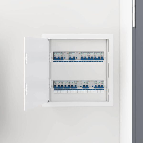 vidaXL A&eth;gengisbakkar Hv&iacute;tt 30 x 30 cm ABS Plast