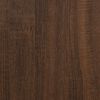 vidaXL Sj&oacute;nvarpssk&aacute;pur Br&uacute;n Eik 102x44,5x50 cm Samsettur Vi&eth;ur