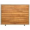 vidaXL Cabinet Drapplita&eth;ur 70 x 50 x 87 cm P&oacute;l&yacute;ester og Roly Rattan
