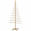vidaXL Vi&eth;ar j&oacute;latr&eacute; me&eth; standi Br&uacute;nn 210 cm bamboo