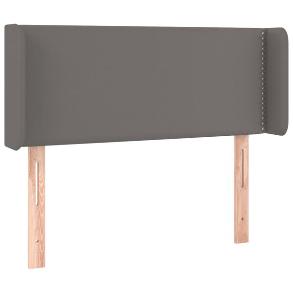 vidaXL LED H&ouml;f&eth;agafl Gr&aacute;tt 83x16x78/88 cm Le&eth;url&iacute;ki