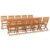 vidaXL 11 bita gar&eth;bor&eth;stofusett 280x90x75 cm gegnheilvi&eth;i Acacia