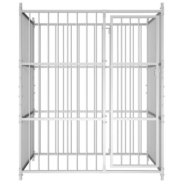 vidaXL &Uacute;tihundabyrgi 150x150x185 cm