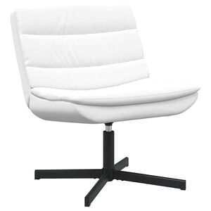 vidaXL Sn&uacute;ningsst&oacute;ll Hv&iacute;tt 63 x 75 x 76 cm PU