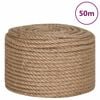 vidaXL Reipi &uacute;r J&uacute;ta 50m/Lengd og 12mm/&THORN;ykkt