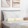 vidaXL Bolster P&uacute;&eth;ar 2 pcs Rj&oacute;malitur &Oslash; 15 x 40 cm Korduroy efni