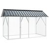vidaXL Fuglafeiti Antras&iacute;t 227 x 112 x 141 cm Galvaniserad st&aacute;l