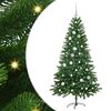 vidaXL J&oacute;latr&eacute; me&eth; 150 LED me&eth; standi Gr&aelig;nn 150 cm PE