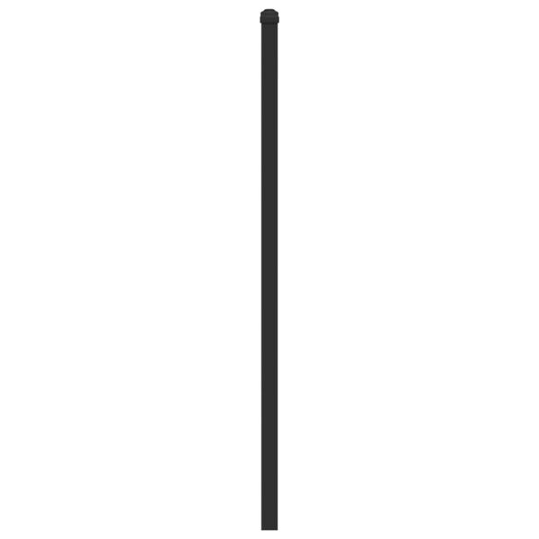 vidaXL H&ouml;f&eth;agafl Reykt&oacute;na Eikarlitur 160 cm Samsettur Vi&eth;ur og St&aacute;l