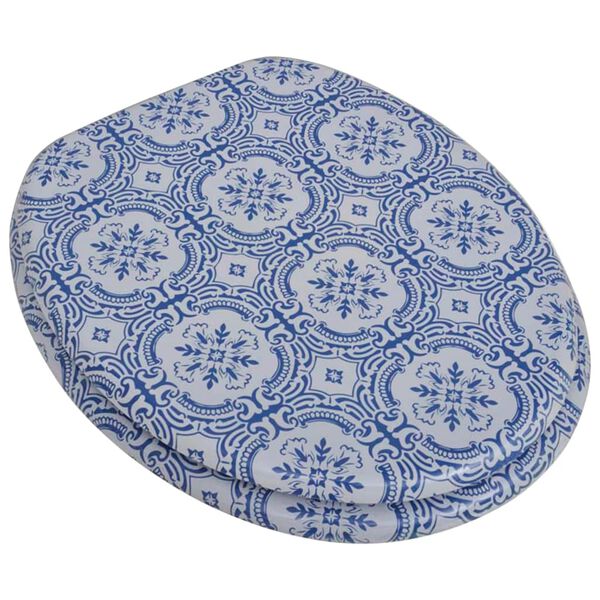 Klósettseta Lok úr Trefjaplötu Postulínsútlit