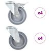 vidaXL Sn&uacute;ningshj&oacute;l me&eth; Boltagati 8 stk. 100 mm