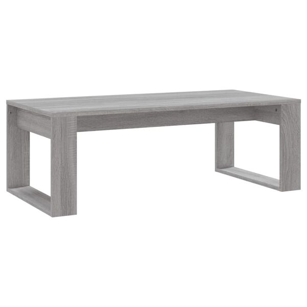 vidaXL S&oacute;fabor&eth; Gr&aacute;tt Sonoma 102x50x35 Samsettur Vi&eth;ur