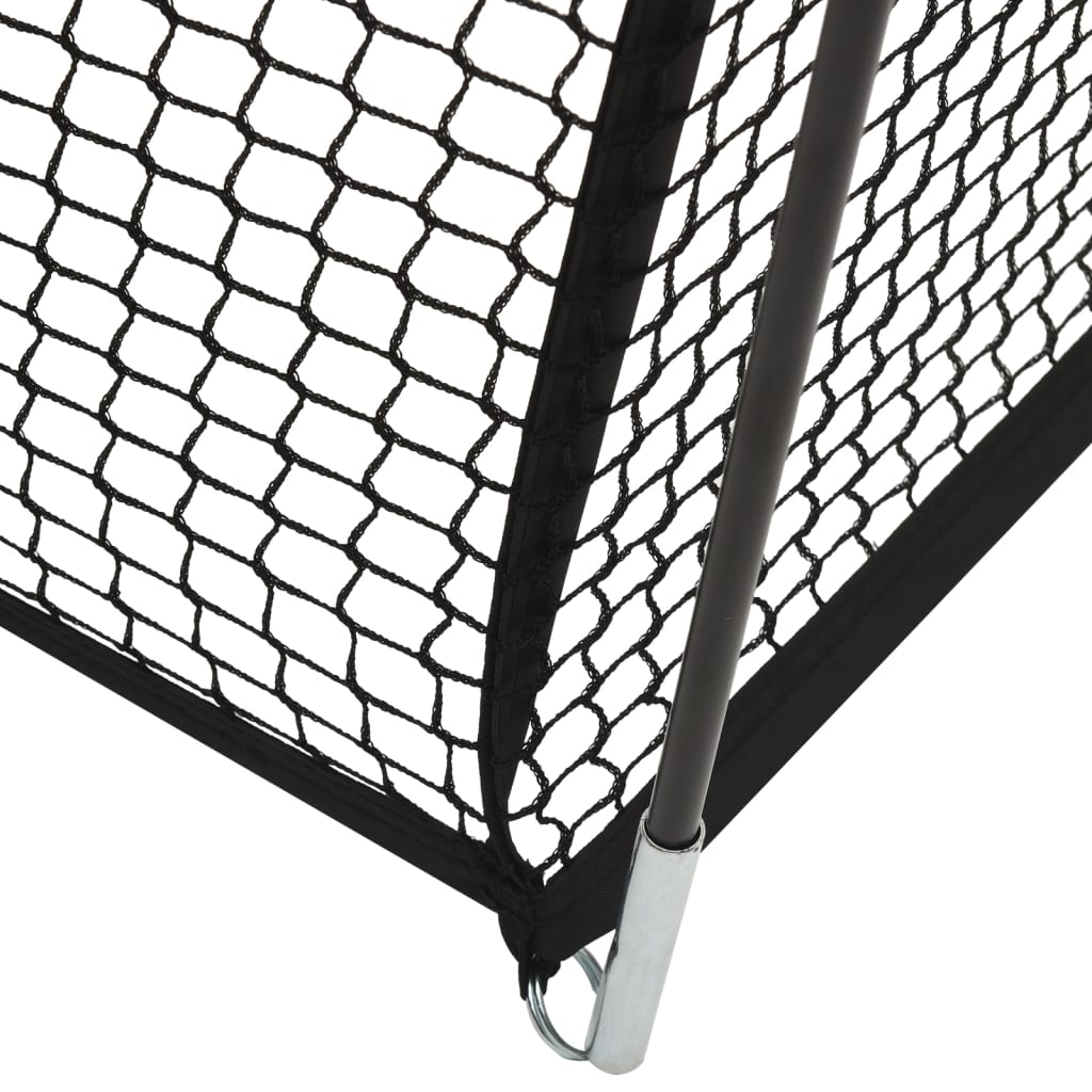 vidaXL Baseball Batting Cage Net Svart 900x400x250 cm Pólýester