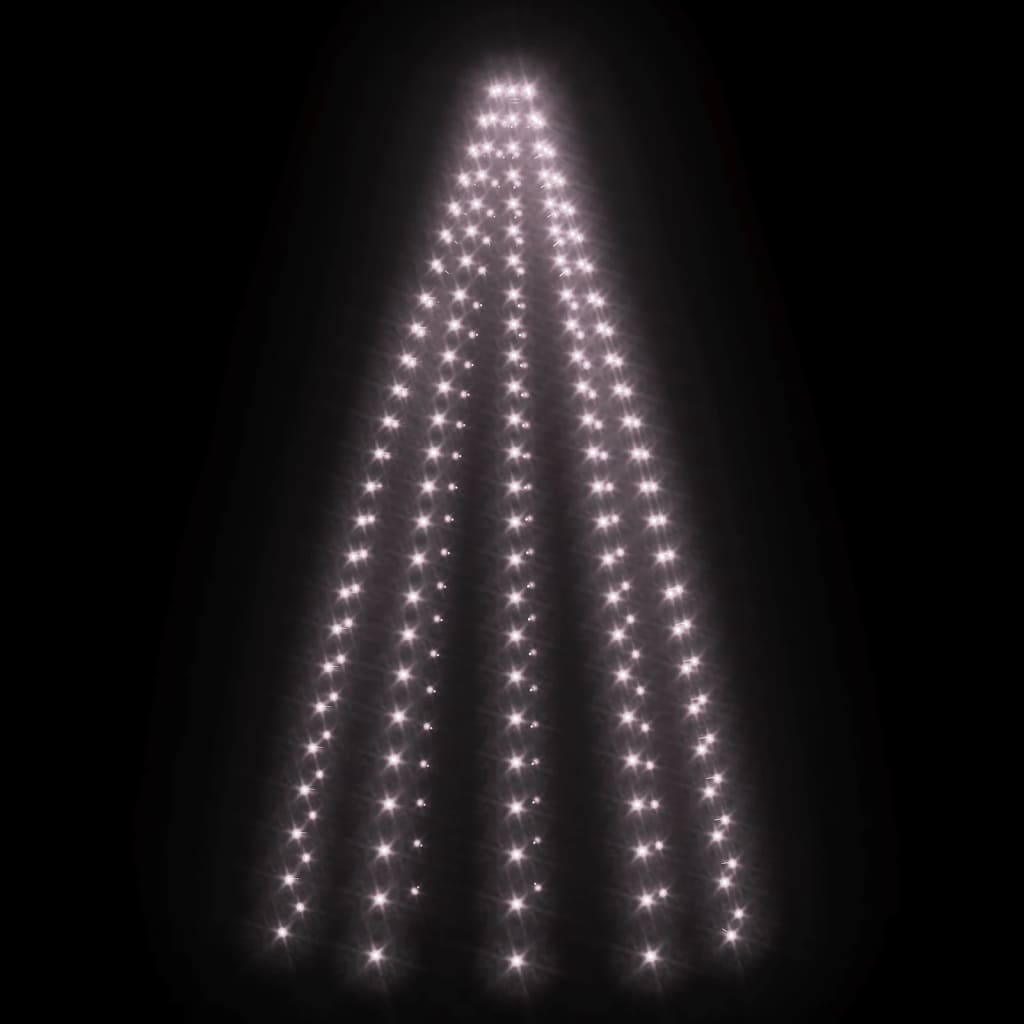 vidaXL Ljósasería Net með 250 LED Ljósum 250 cm