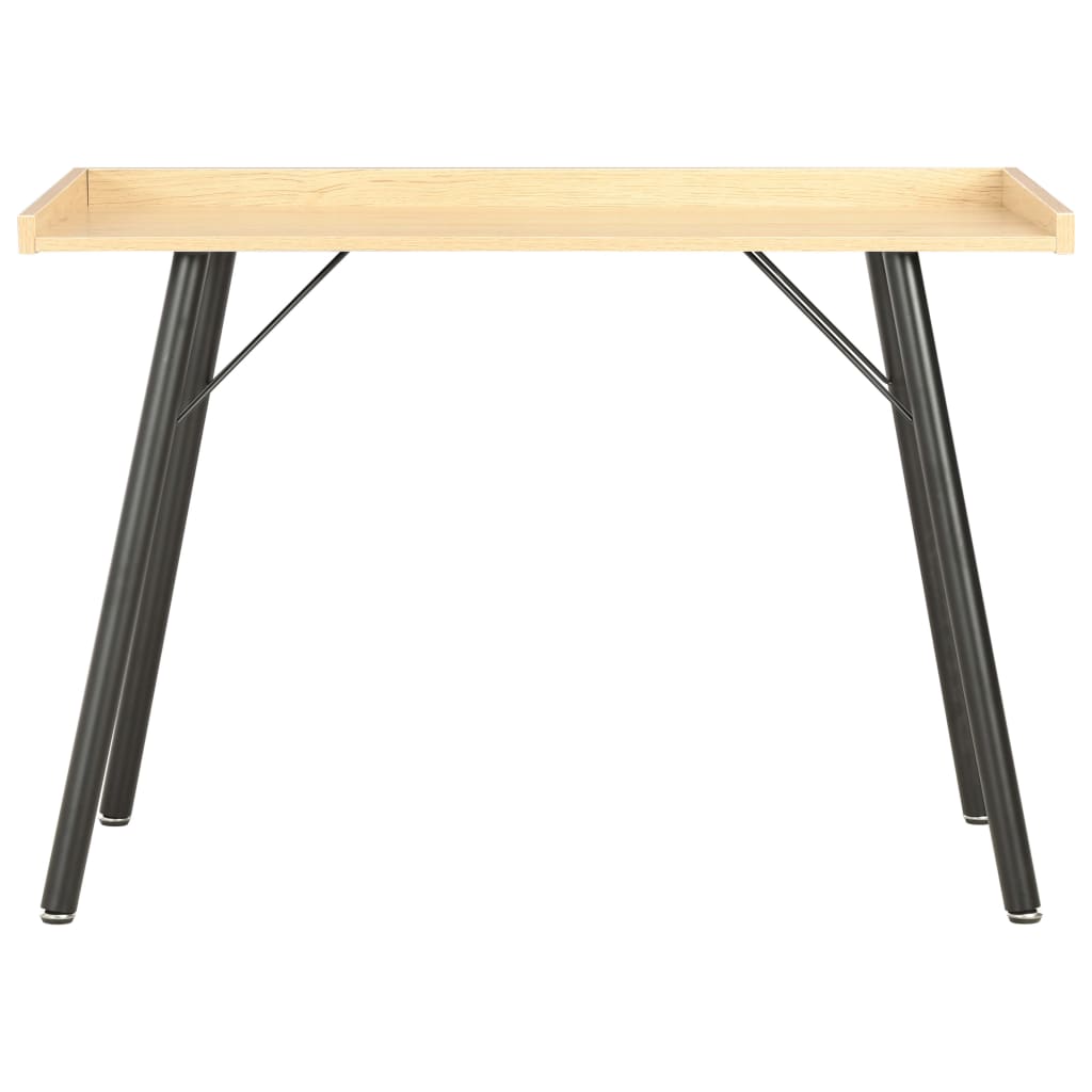 20271 vidaXL Desk Oak 90x50x79 cm