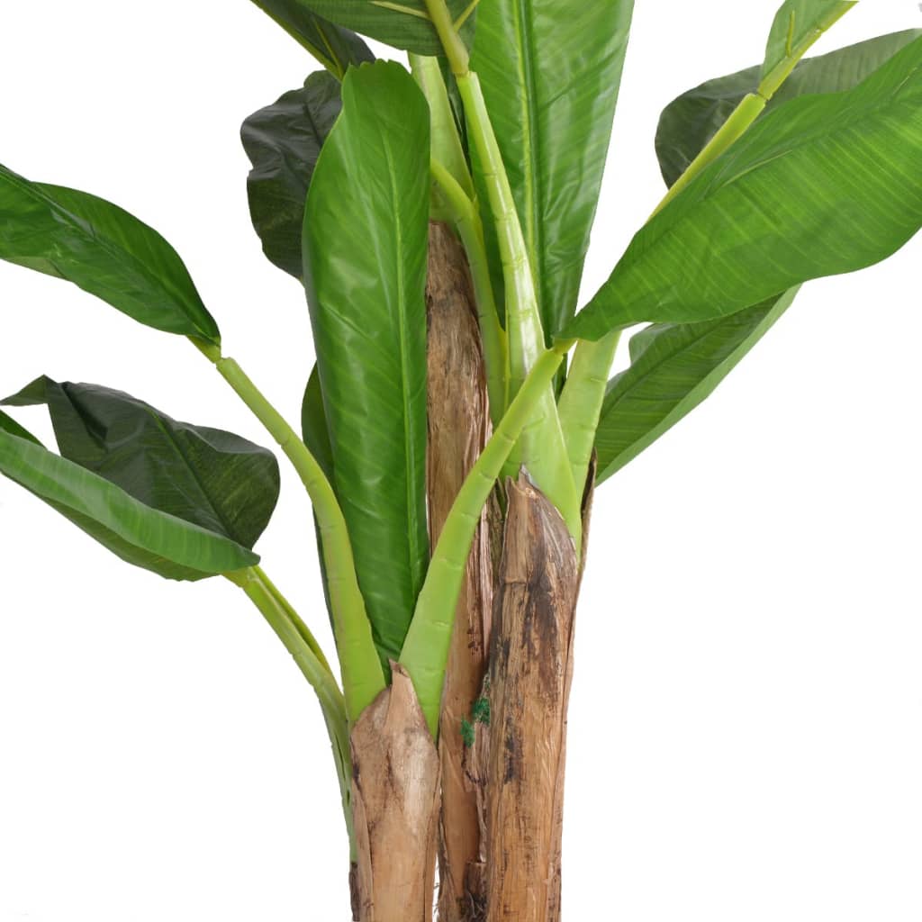 vidaXL Gerviplanta Bananatré með Potti 175 cm Græn