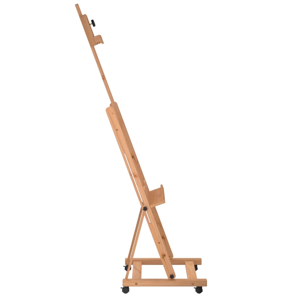 vidaXL Easel Standur 55x53,5x178 cm Gegnheill Beykiviður