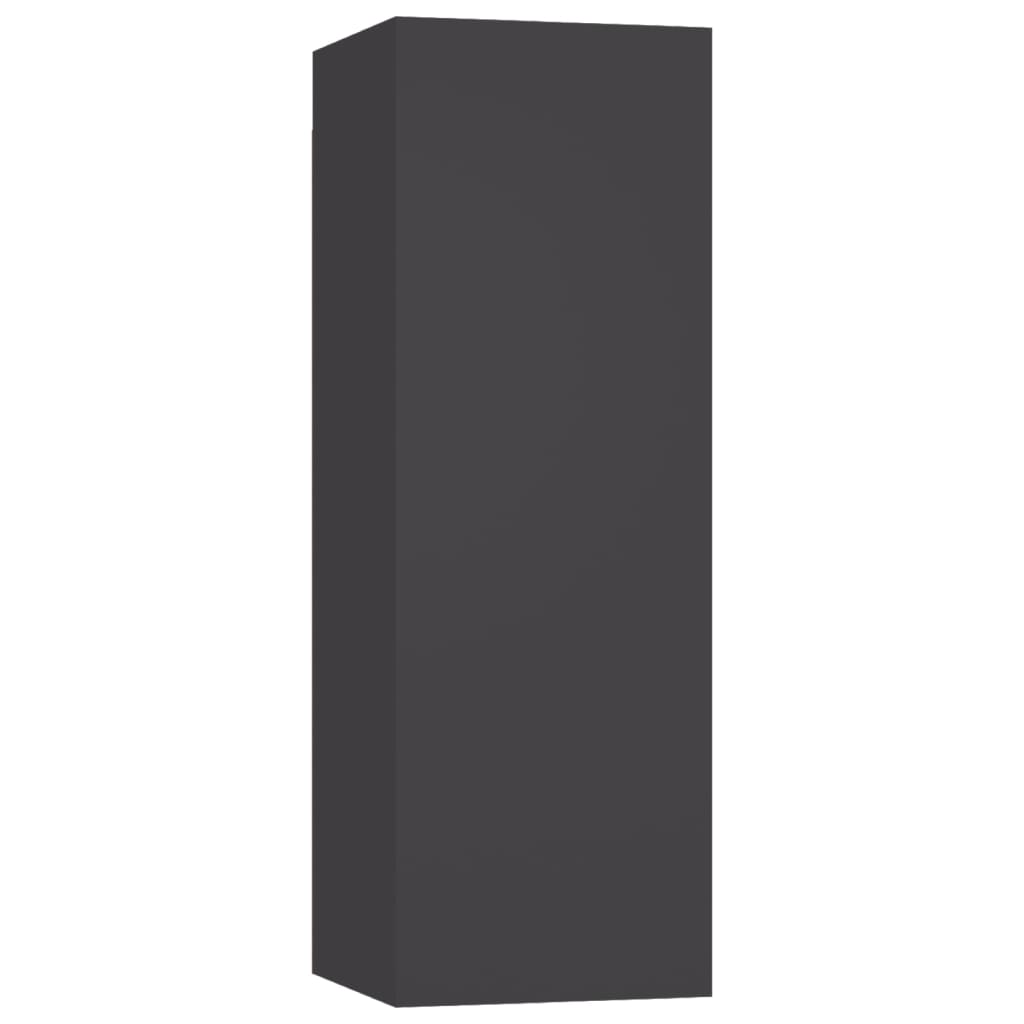 803348 vidaXL TV Cabinet Grey 30,5x30x90 cm Chipboard