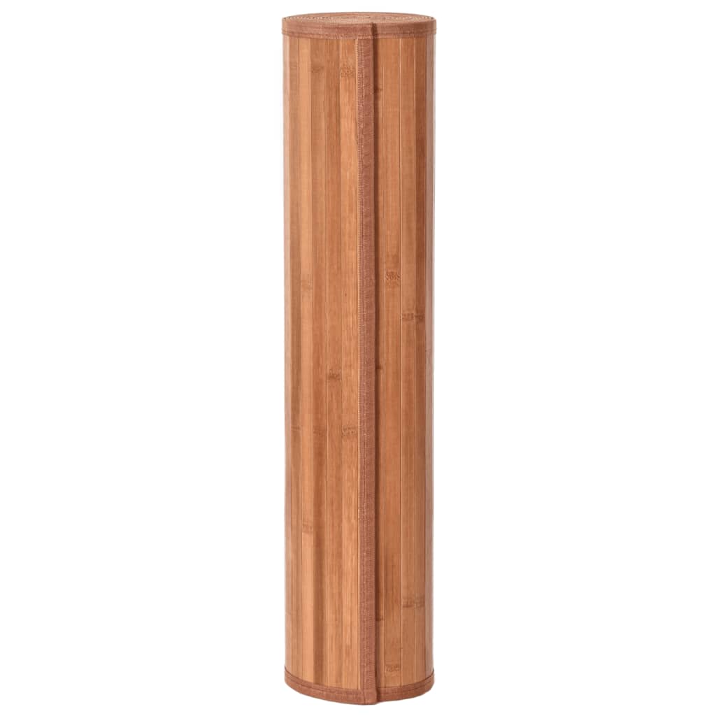 vidaXL Motta Ferhyrnd Brún 70x500 cm Bambus
