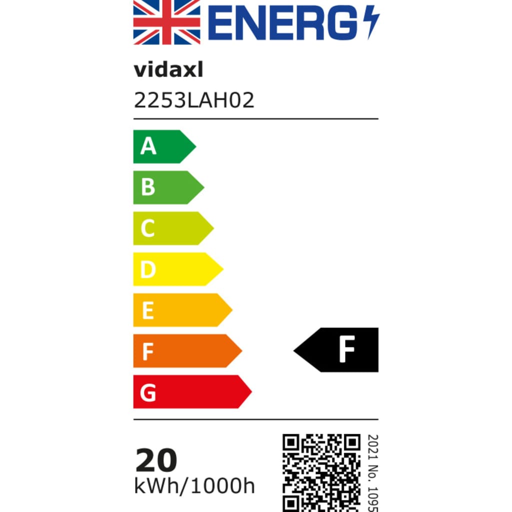 vidaXL LED Flóðljós með Handfangi 2x20 W Hlýtt Hvítt