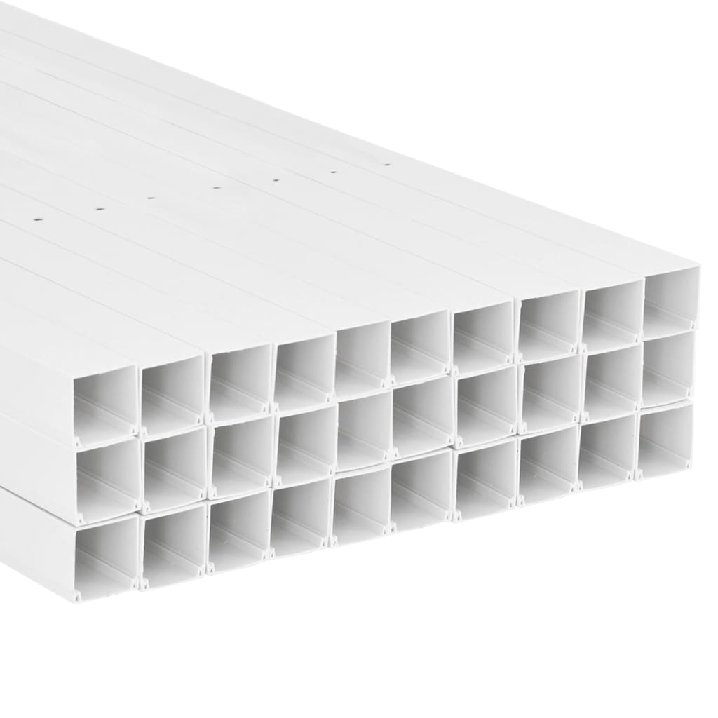 vidaXL Kapalstokkar 100x40 mm 30 m PVC