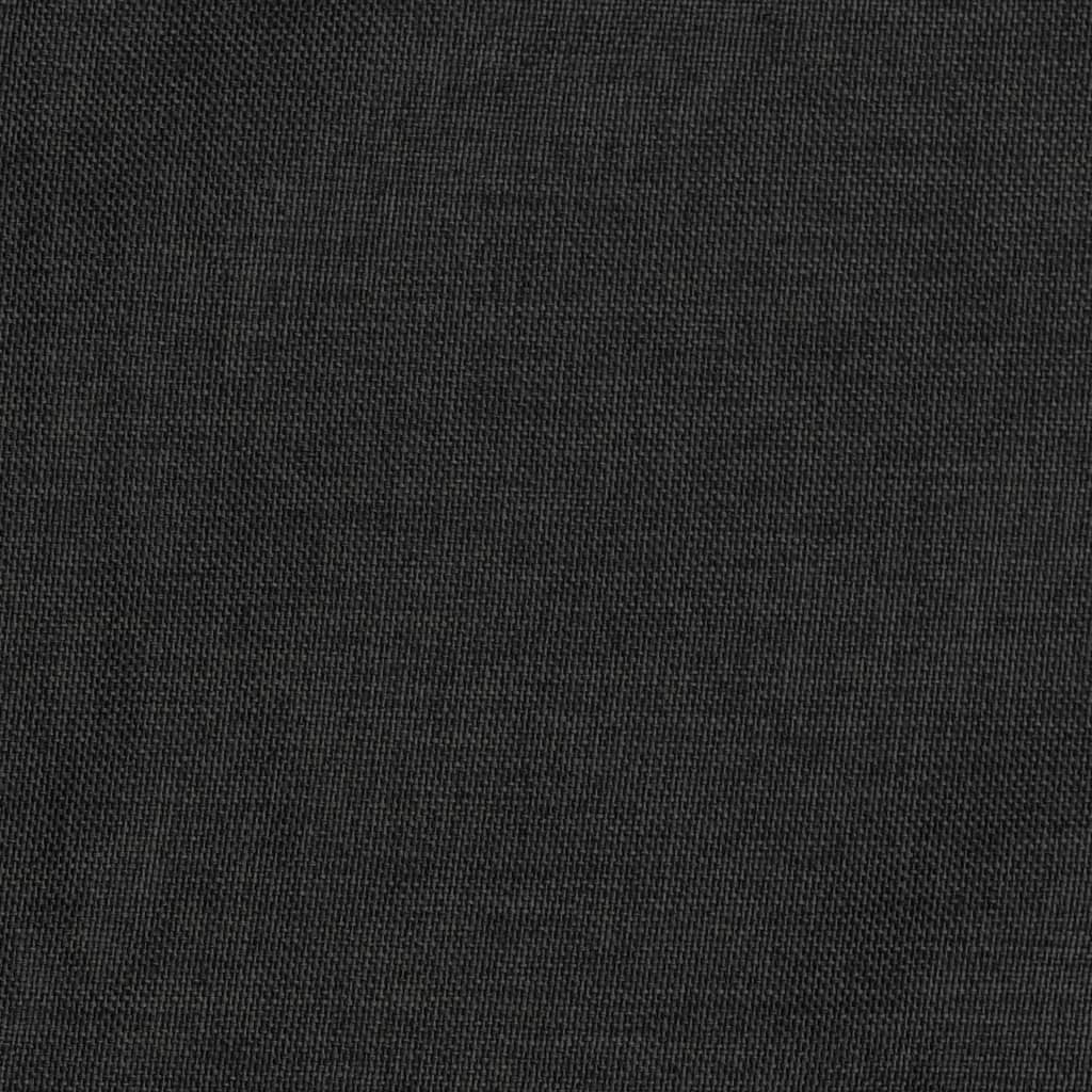 vidaXL Myrkvunargardínur með Krókum Léreftsútlit Reykgráar 290x245 cm