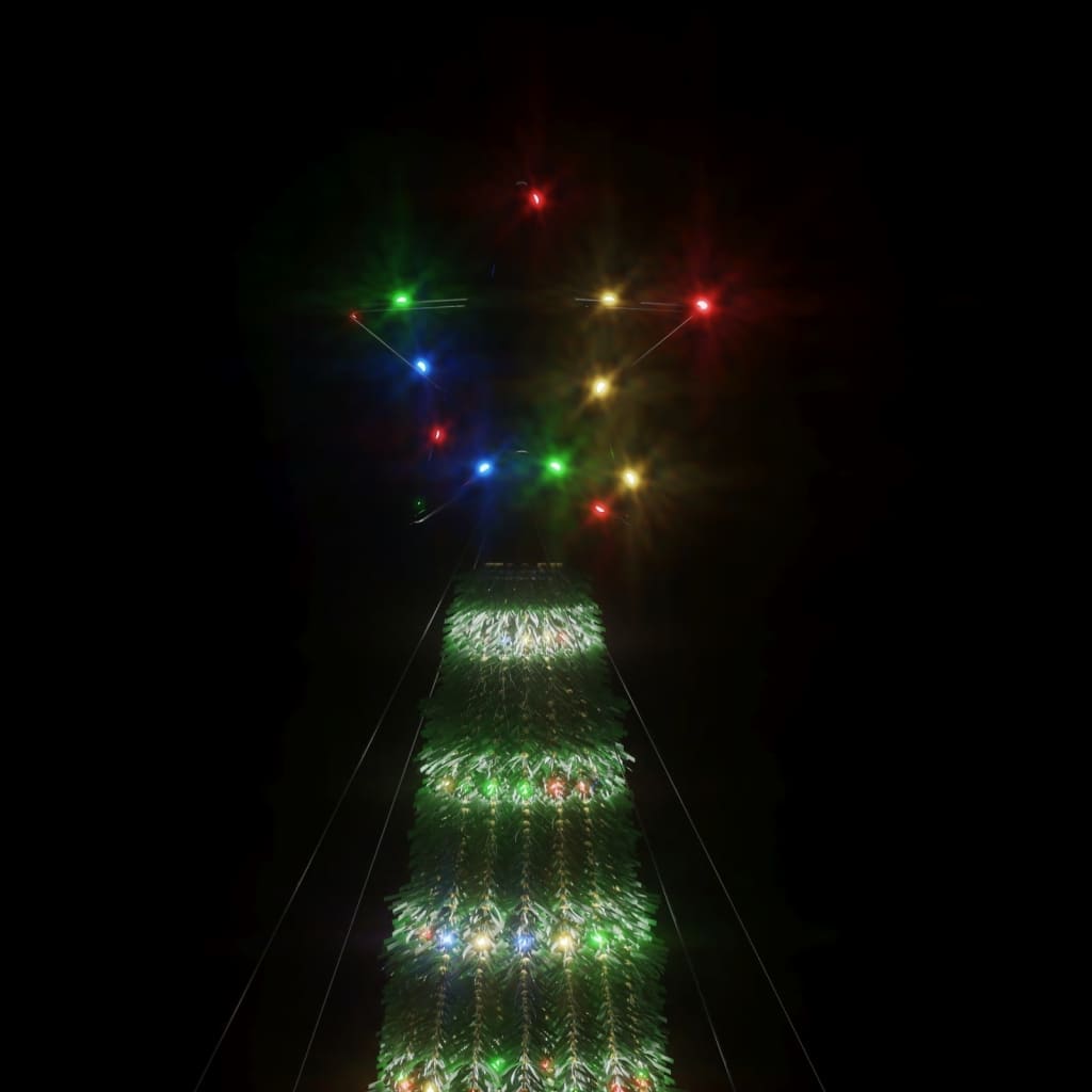 vidaXL Jólatrésljóskeila 275 LEDs Litrík 180 cm