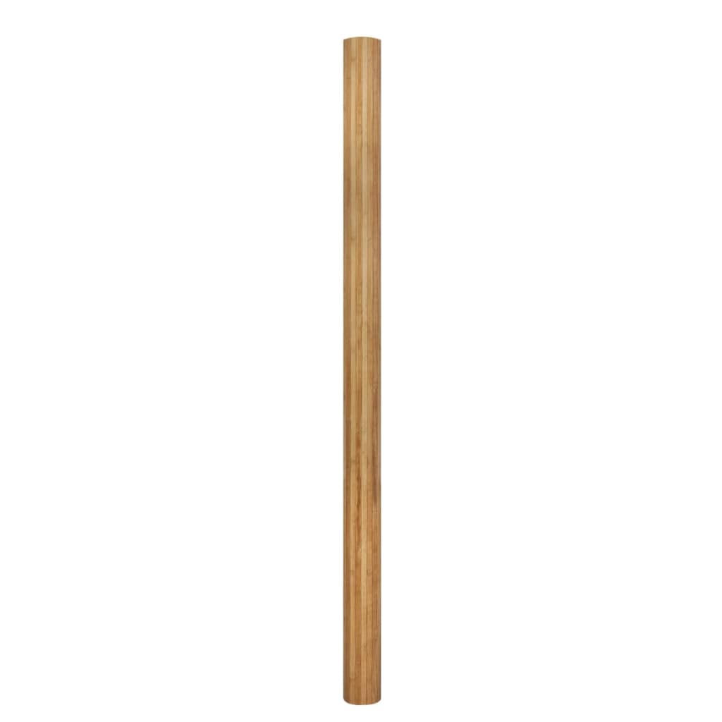 vidaXL Herbergisskilrúm Náttúrulegur Bambus 250 x 165 cm