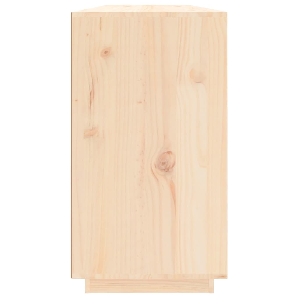 vidaXL skenkur 100x40x75 cm Solid Wood Furu