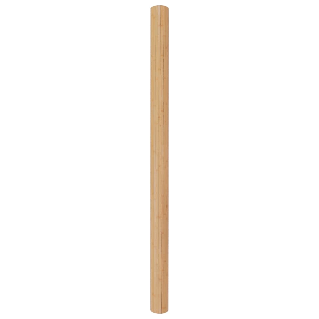 vidaXL Skilrúm Bambus 250x165 cm Náttúrulegt