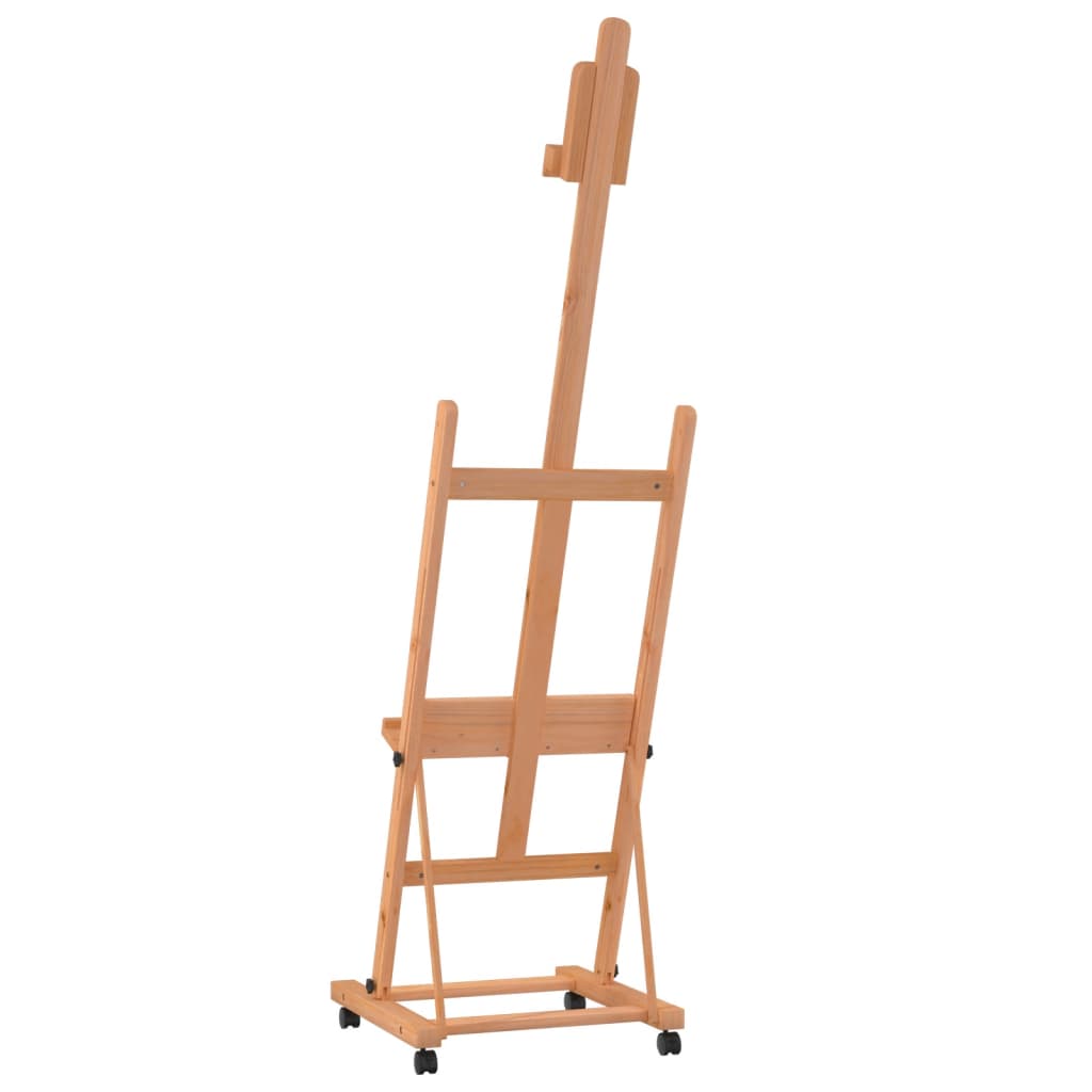 vidaXL Easel Standur 55x53,5x178 cm Gegnheill Beykiviður