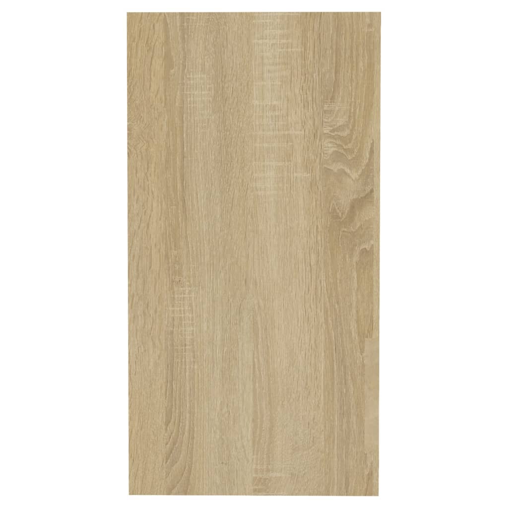 vidaXL Hliðarborð Sonoma Eik 50x26x50 cm Samsettur Viður