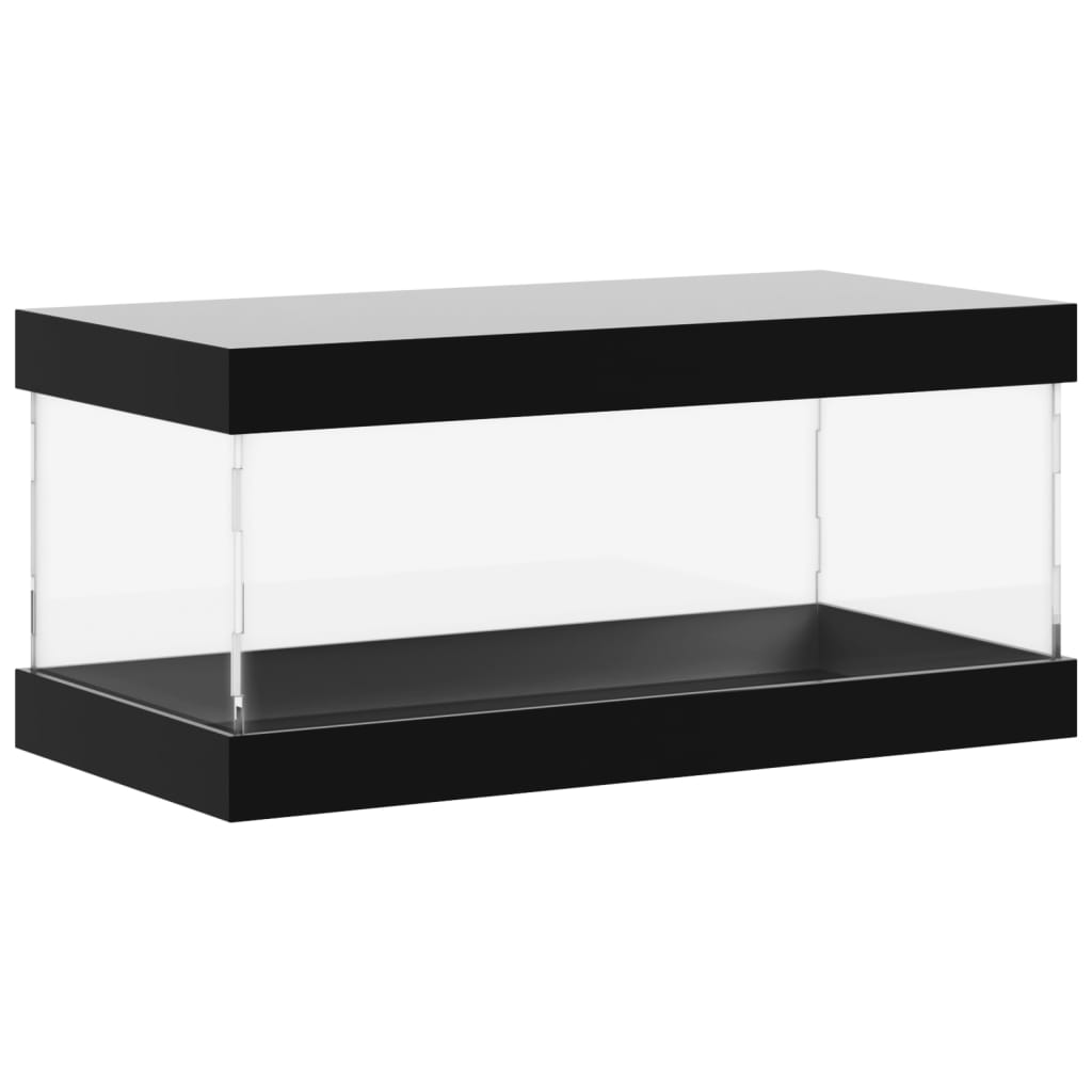 vidaXL Sýningarkassi Gegnsætt 24x12x11 cm Akrýl