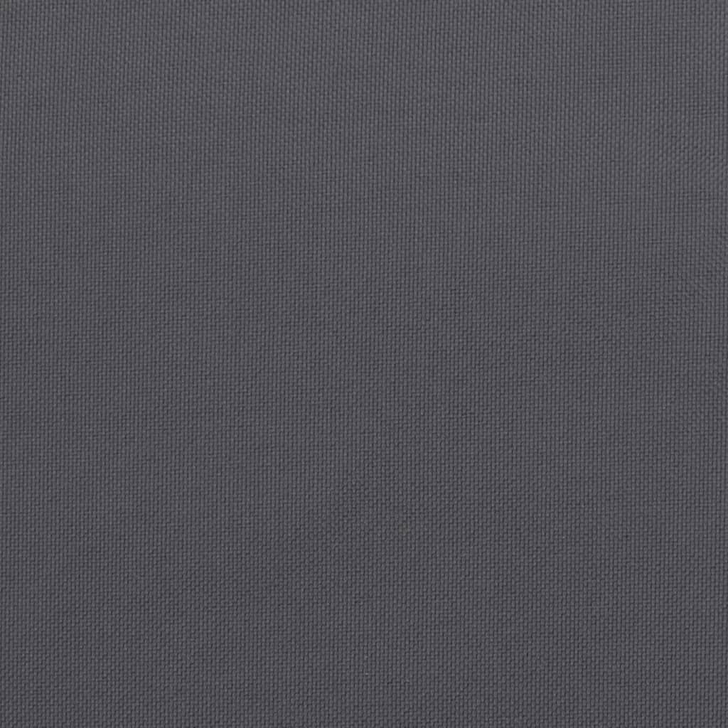 vidaXL Sessa í Sólstól Reykgrá (75+105)x50x3 cm