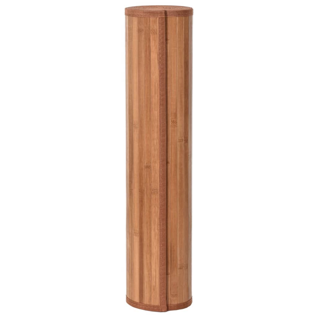 vidaXL Motta Rétthyrnd Náttúruleg 100x400 cm Bambus