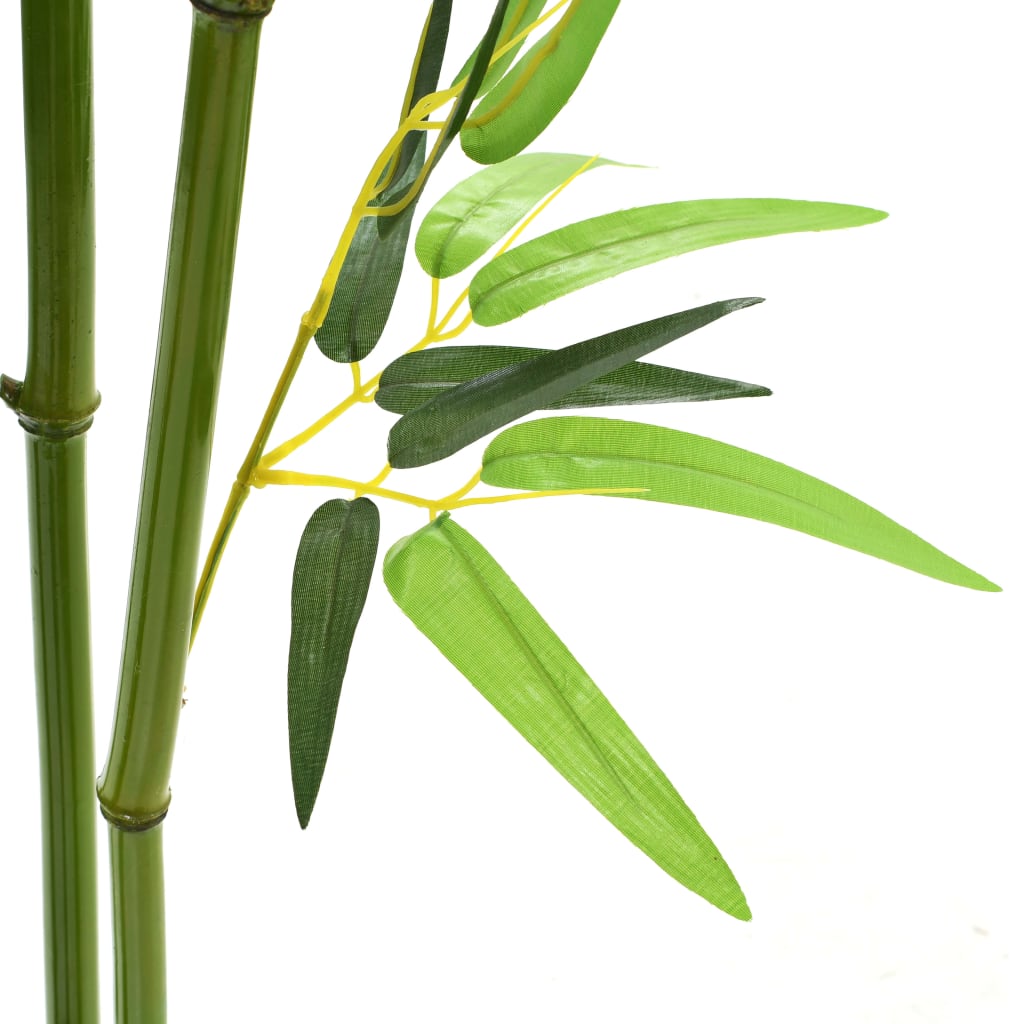 vidaXL Gervi Bambusplanta með Potti 150 cm Græn