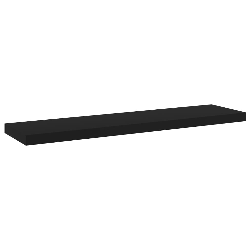 805125 vidaXL Bookshelf Boards 8 pcs Black 40x10x1,5 cm Chipboard